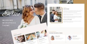 Enrico - Wedding WordPress Theme