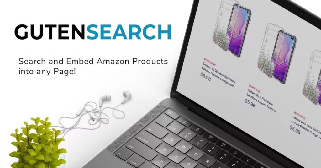 GutenSearch - Amazon Affiliates Products Search