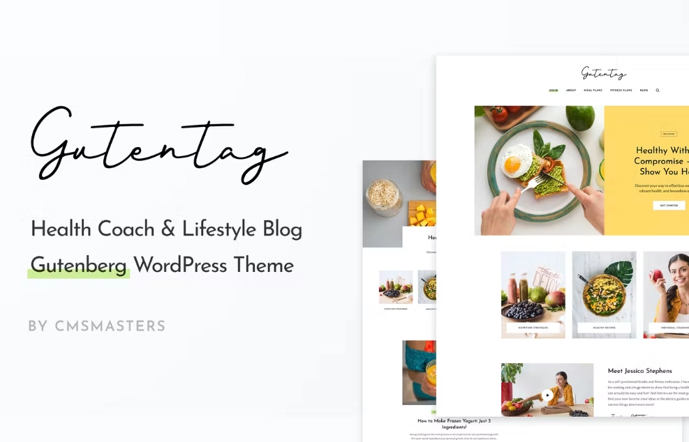 GutenTag - 100% Gutenberg Blog WordPress Theme