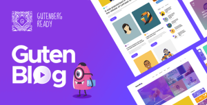 Gutenblog - Modern Blog WordPress Theme