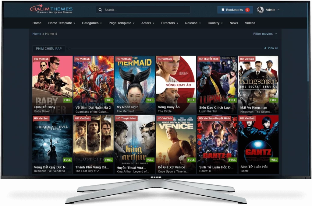 HaLimMovie – WordPress Movies and TV Shows Theme