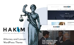 Hakim | Attorney and Lawyer WordPress Theme