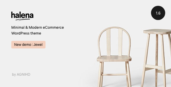 Halena | Minimal  Modern eCommerce WordPress Theme