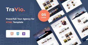 Travio - Tour  Travels Agency Template