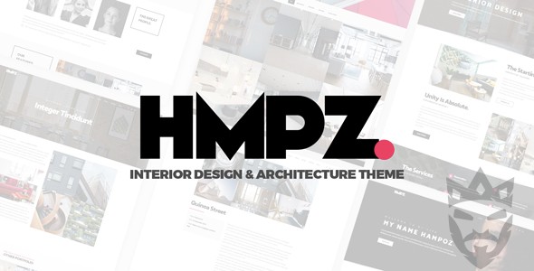 Hampoz - Responsive Interior Design  Architecture Theme