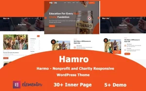 Harmo - Churches and Charity WordPress Theme