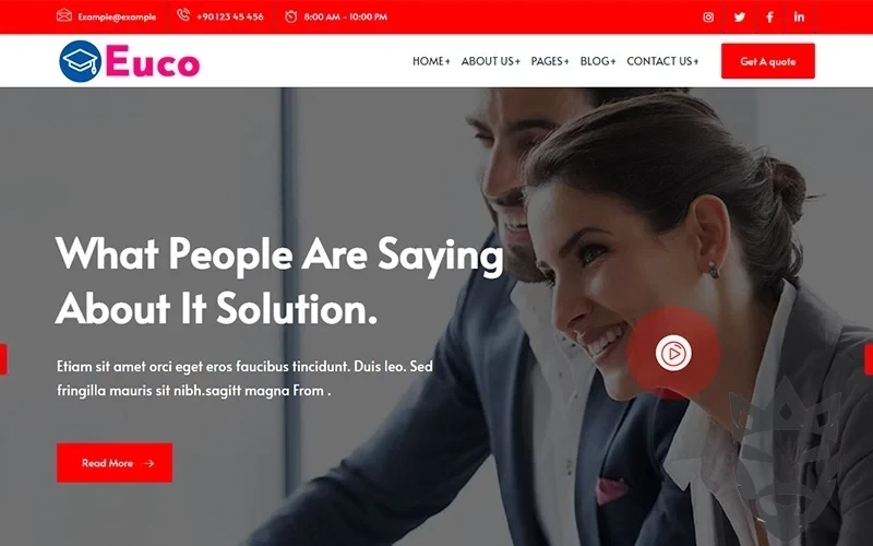 Hazom - IT Solutions & Digital Marketing Agency WordPress Theme