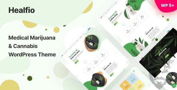 Healfio - Medical Marijuana & Coffeeshop WordPress Theme