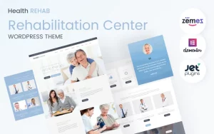 Health Rehab - Rehabilitation Center WordPress Theme