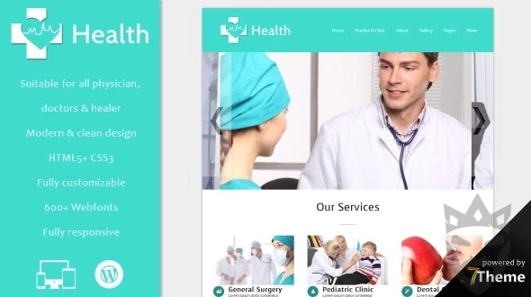 Health – Medical WordPress Theme