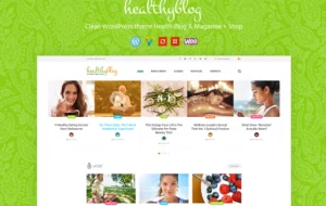 Healthy Living WordPress Theme