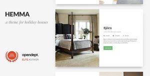 Hemma - BB and Holiday House WordPress Theme