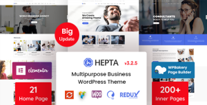 Hepta - Multipurpose Business WordPress Theme