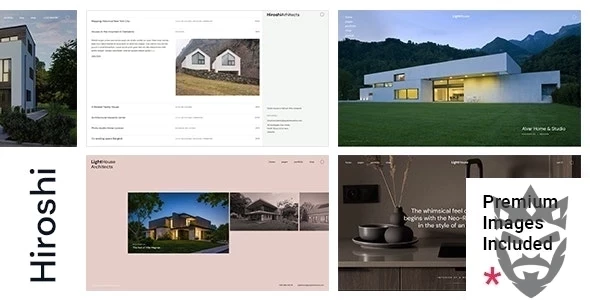 Hiroshi - Architecture and Interior Design Theme