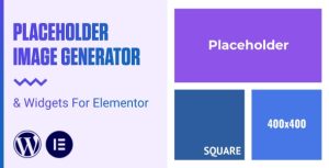 Holdy - Placeholder Image Generator  Widgets For Elementor