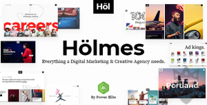 Holmes - Digital Agency Theme