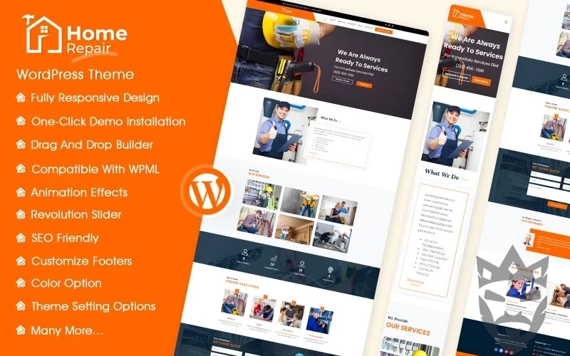 Home Repair Services WordPress Theme