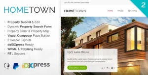 Hometown - Real Estate WordPress Theme