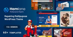 Homlane - Multipurpose Servicing And Repairing WordPress Theme