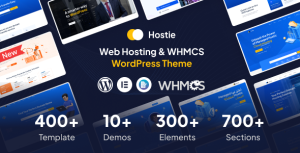 Hostie - Web Hosting  WHMCS WordPress Theme