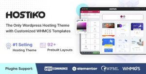 Hostiko - Hosting WordPress  WHMCS Theme