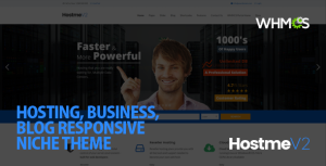 Hostme v2 - Responsive WordPress Theme