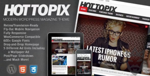 Hot Topix - Modern WordPress Magazine Theme