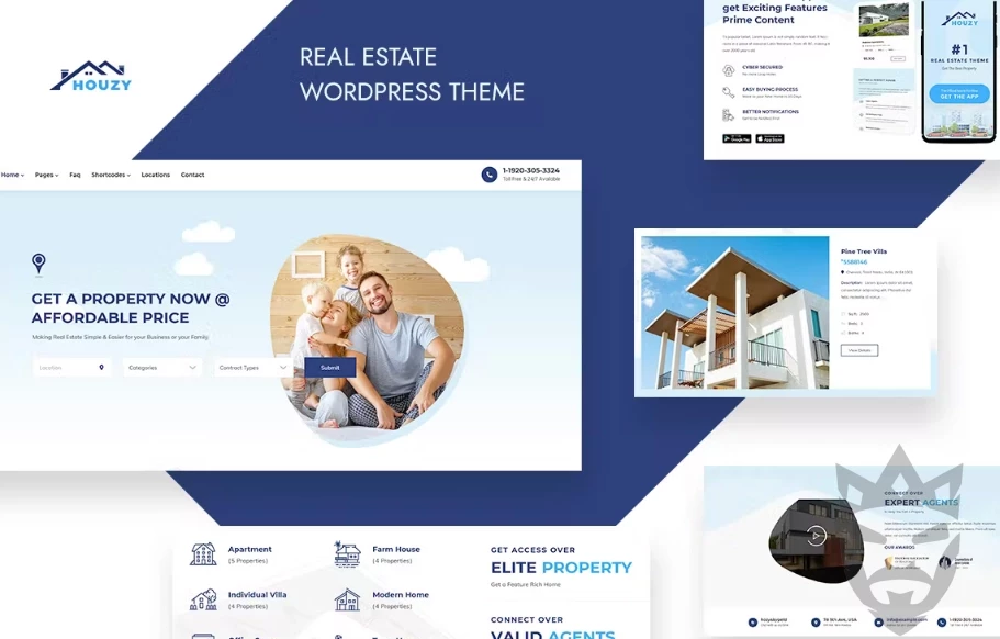 Houzy - RealEstate WordPress Theme