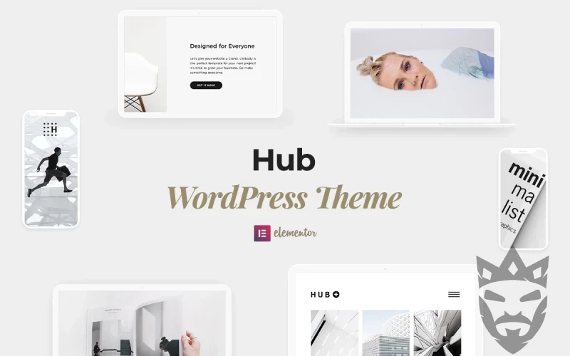 Hub - Creative and Business Multipurpose WordPress Theme