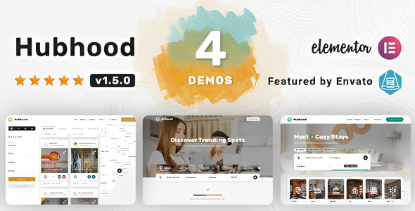 Hubhood - Directory  Listing WordPress Theme