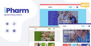 IPharm - Online Pharmacy  Medical WordPress Theme