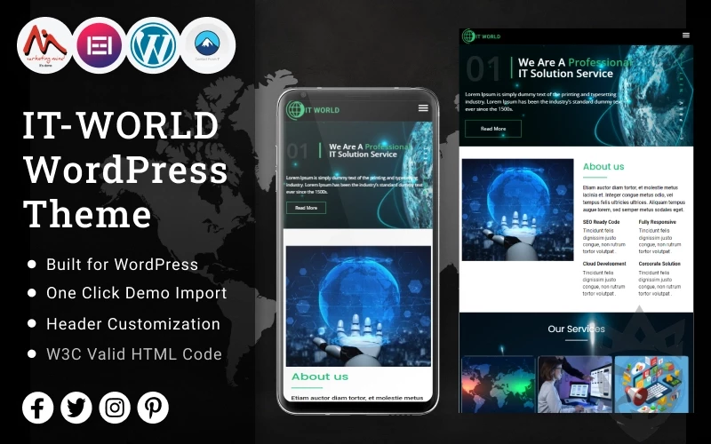 IT - World Wordpress Theme WordPress Theme