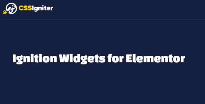 Ignition widgets for Elementor