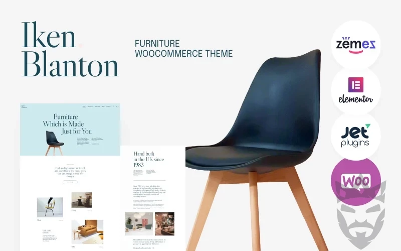 Iken Blanton - Furniture And Interior Design WordPress Theme