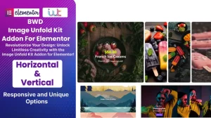 Image Unfold Kit Addon For Elementor