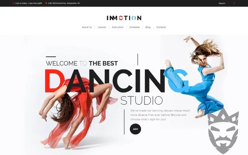 InMotion - Dance School WordPress Theme