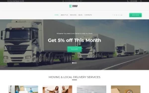 InTime - Delivery Services WordPress theme WordPress Theme