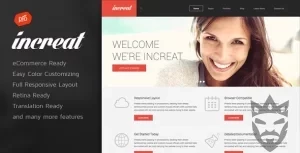 Increat - Responsive Multi-Purpose Theme