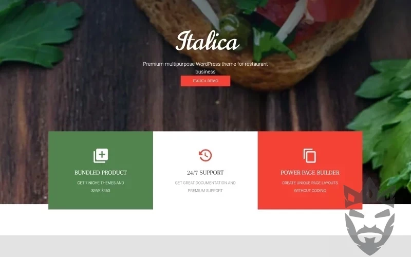 Indian Restaurant Responsive WordPress Theme