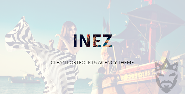 Inez - Clean Portfolio  Agency WordPressTheme