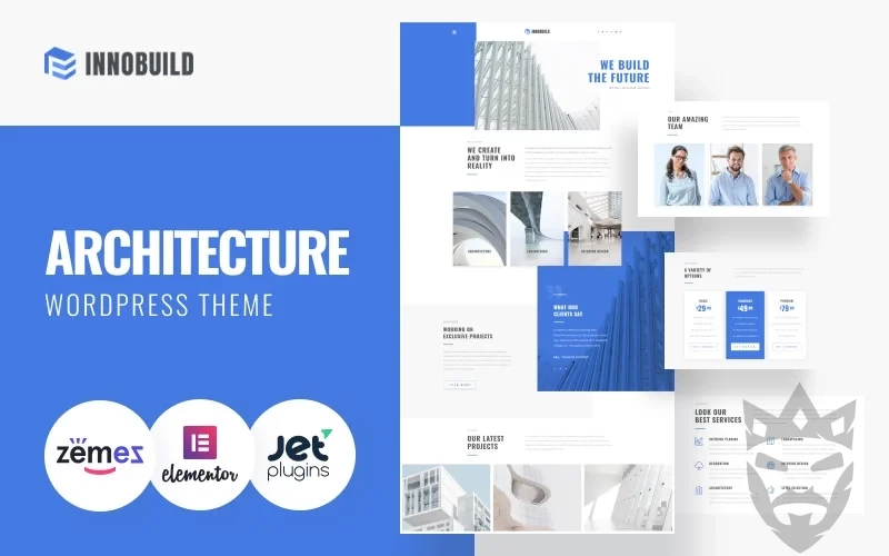 Innobuild - Solid And Reliable Architecture Design WordPress Theme