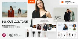 Innové Couture - Clothing Ecommerce WordPress Theme