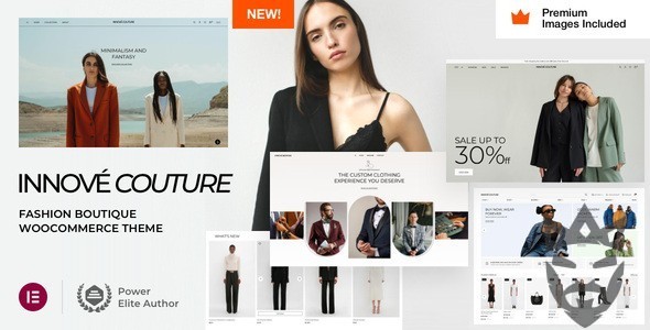 Innové Couture - Clothing Ecommerce WordPress Theme