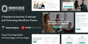 Innvoke  – IT Solutions  Services WordPress Theme