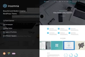 Insomnia - Beautiful and Modern Creative WordPress
