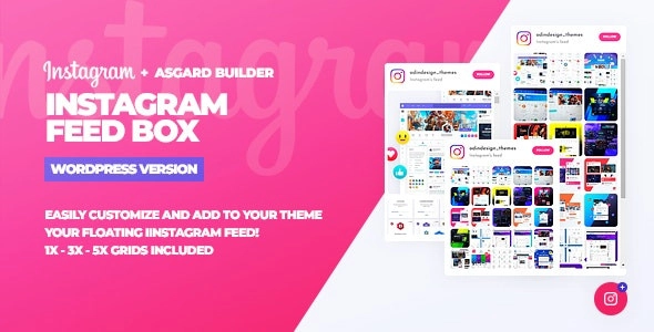 Instagram Feed Box WordPress Plugin