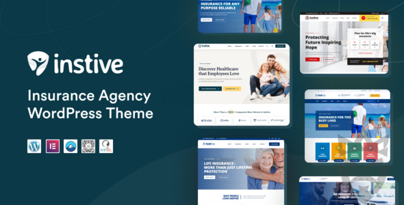 Instive - Insurance WordPress Theme