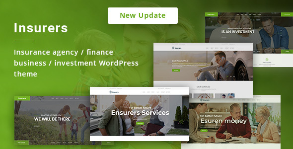 Insurers - Insurance Agency WordPress Theme