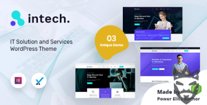 Intech - IT Solutions Company WordPress Theme