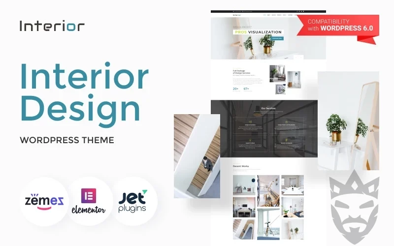 Interior - Interior Design Company Responsive WordPress Theme